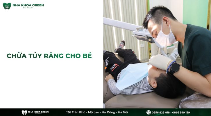 Có nên chữa tủy răng cho bé hay không?