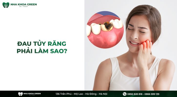 Đau tủy răng phải làm sao để giảm đau?